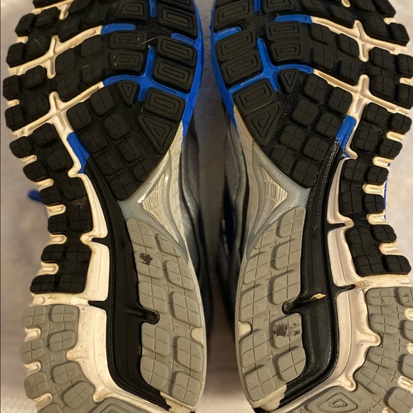 Brooks Adrenaline GTS 16 Mens Size 13 Cushioned Running Shoes Blue Grey - Picture 3 of 3